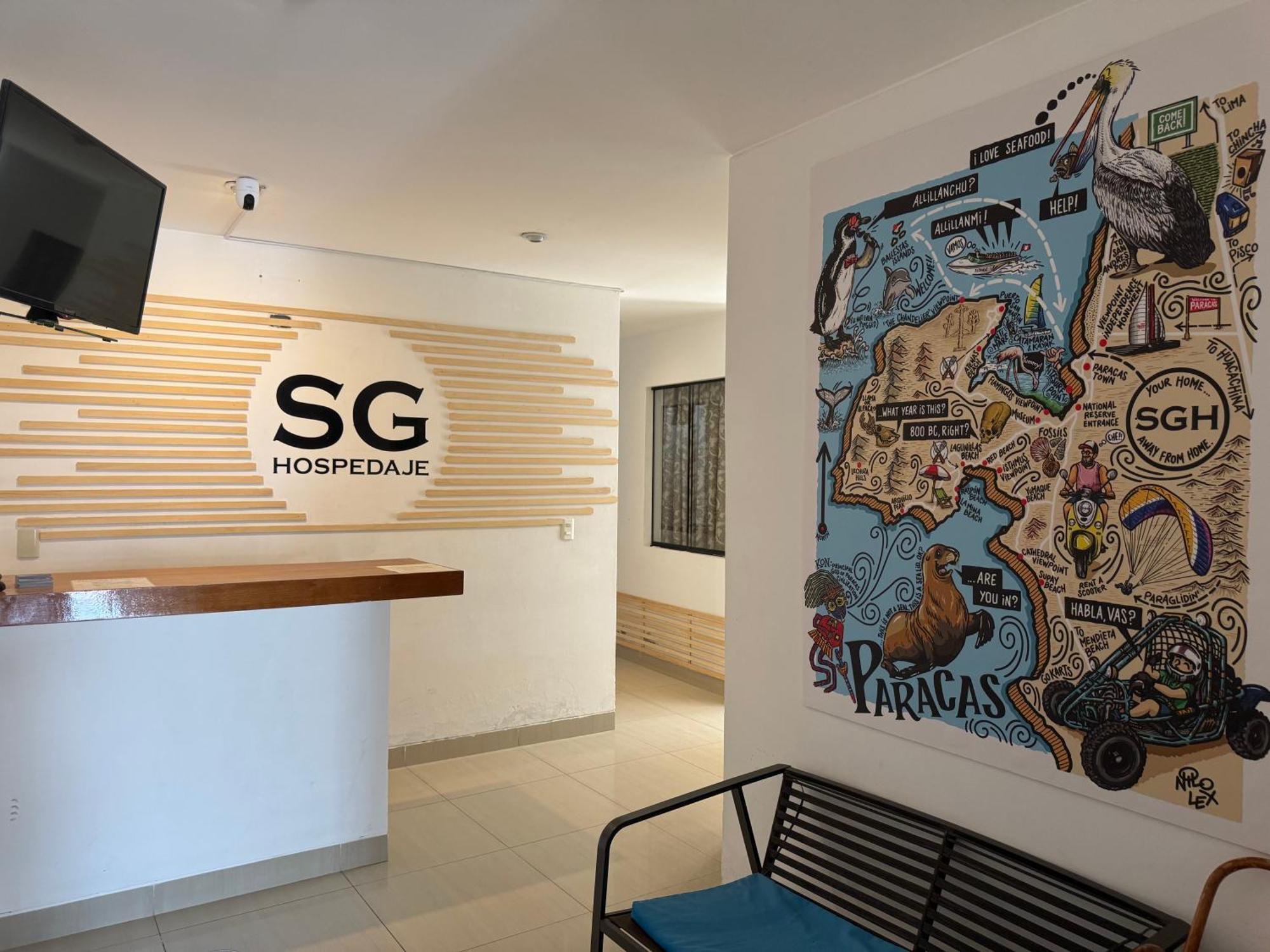 Sgh Paracas Hospedaje Εξωτερικό φωτογραφία